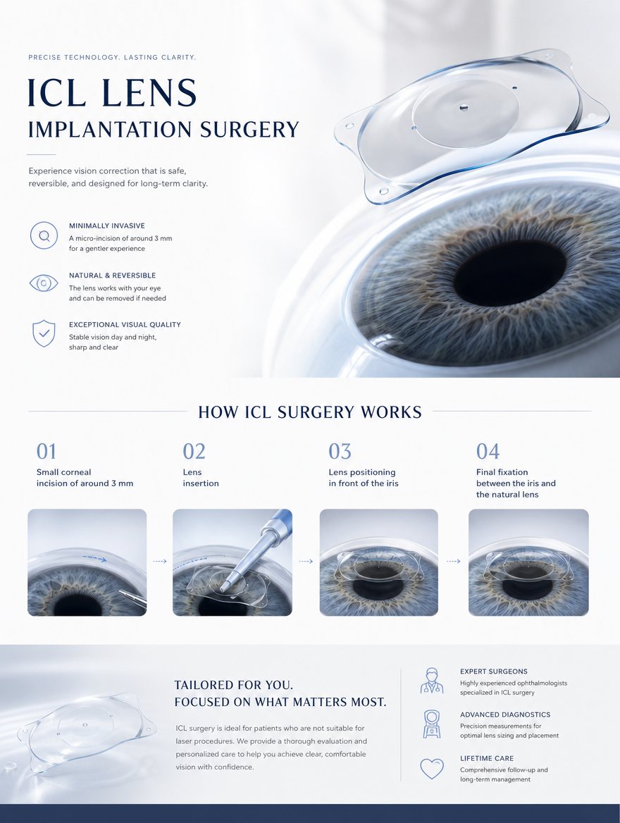 How ICL surgery works and the recovery guide at EYEONCE Eye Clinic Seoul — panel 7