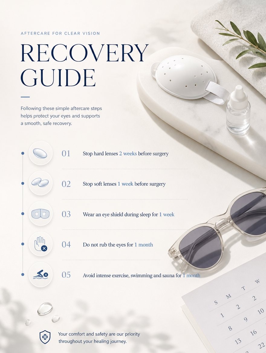 How ICL surgery works and the recovery guide at EYEONCE Eye Clinic Seoul — panel 8