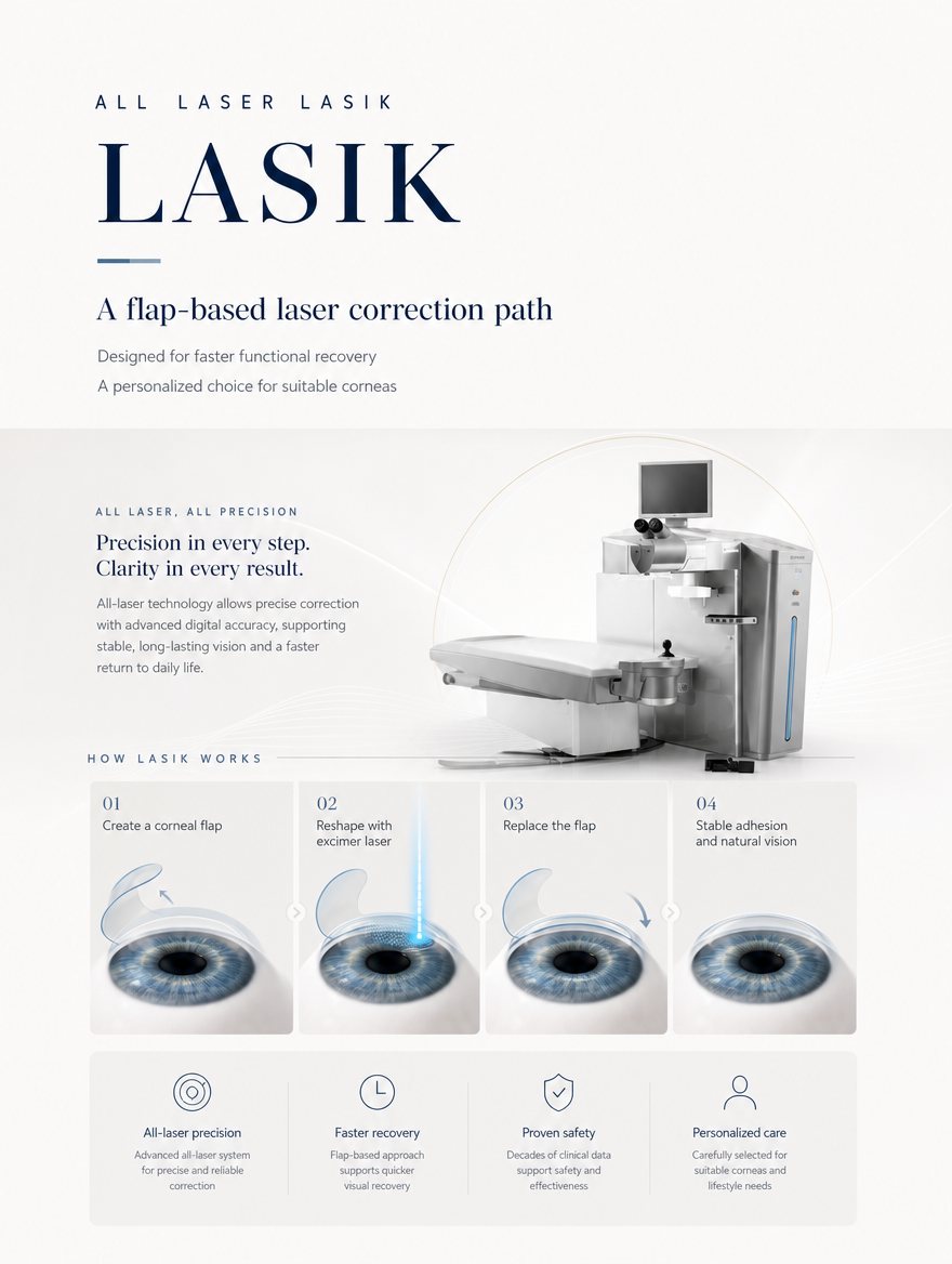 All-laser shared benefits and the LASIK flap procedure at EYEONCE Eye Clinic Seoul — panel 5