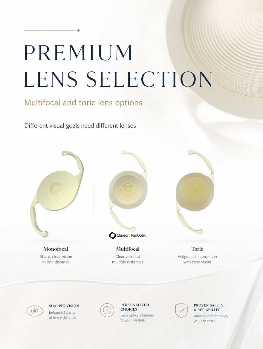 Presbyopia symptoms, treatment options and premium lens selection at EYEONCE Eye Clinic Seoul — panel 6