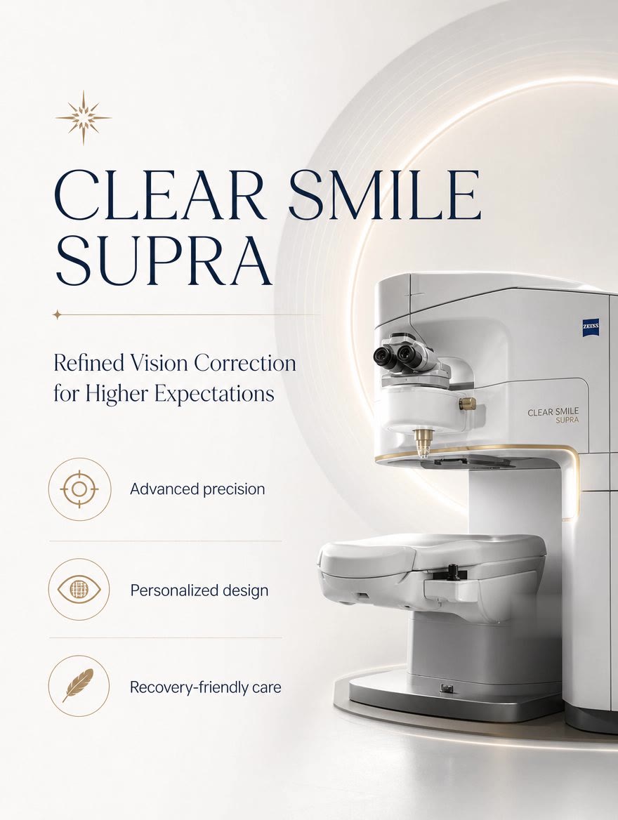 SMILE PRO flapless laser vision correction in Seoul