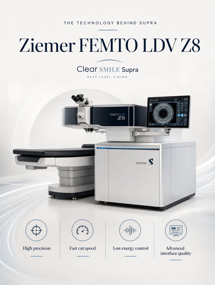 Ziemer FEMTO LDV Z8 laser and lenticule-based SMILE procedure at EYEONCE Eye Clinic Seoul — panel 4