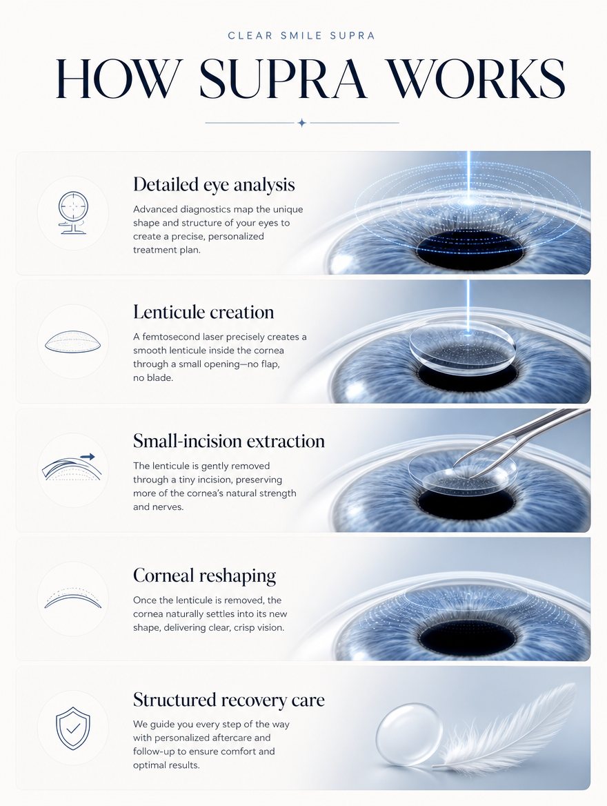 SMILE PRO advantages and ideal candidates at EYEONCE Eye Clinic Seoul — panel 7